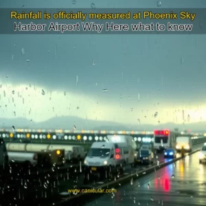 Read more about the article Rainfall is officially measured at Phoenix Sky Harbor Airport  Why  Here what to know