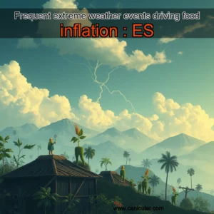 Read more about the article Frequent extreme weather events driving food inflation : ES