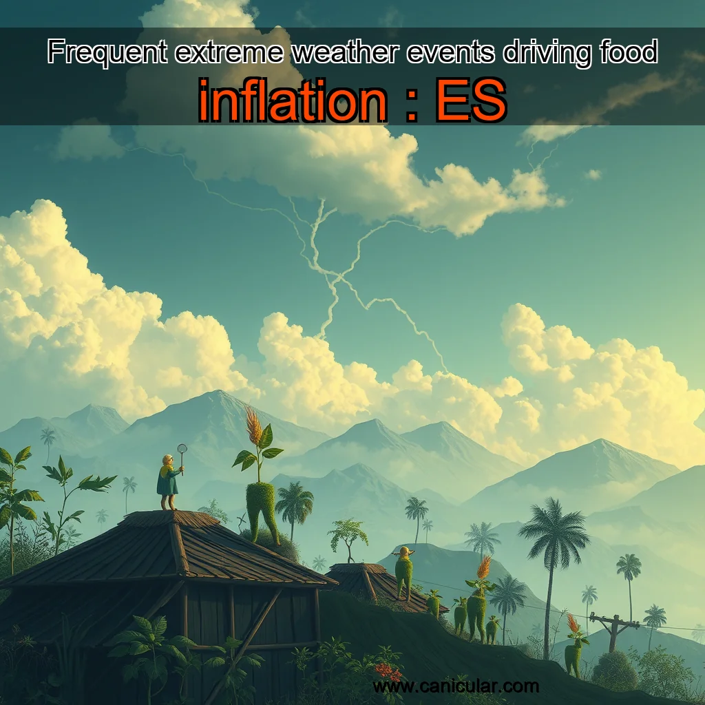 Read more about the article Frequent extreme weather events driving food inflation : ES
