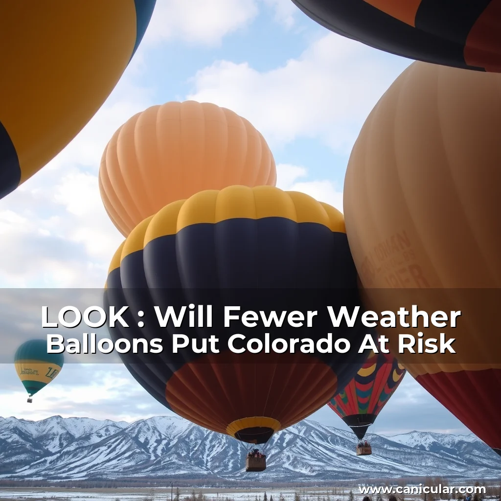 Read more about the article LOOK : Will Fewer Weather Balloons Put Colorado At Risk