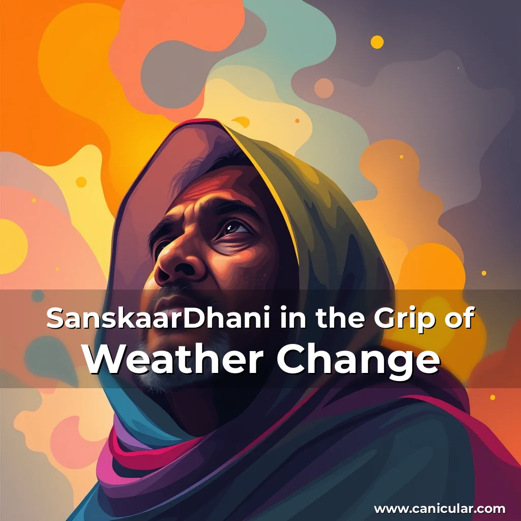 Read more about the article SanskaarDhani in the Grip of Weather Change