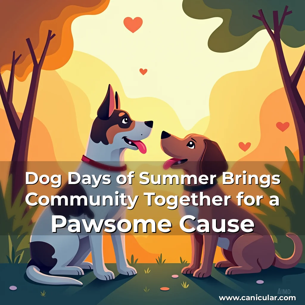 Read more about the article Dog Days of Summer Brings Community Together for a Pawsome Cause