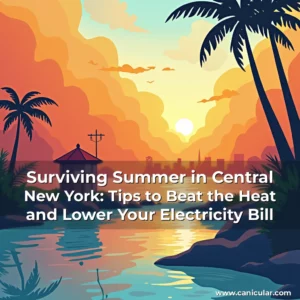 Read more about the article Surviving Summer in Central New York: Tips to Beat the Heat and Lower Your Electricity Bill