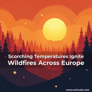 Read more about the article Scorching Temperatures Ignite Wildfires Across Europe
