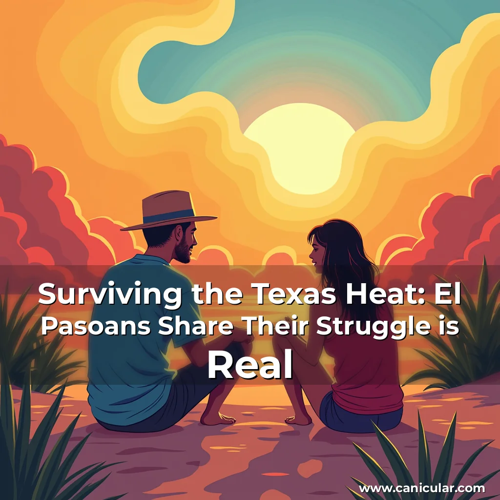 Read more about the article Surviving the Texas Heat: El Pasoans Share Their Struggle is Real