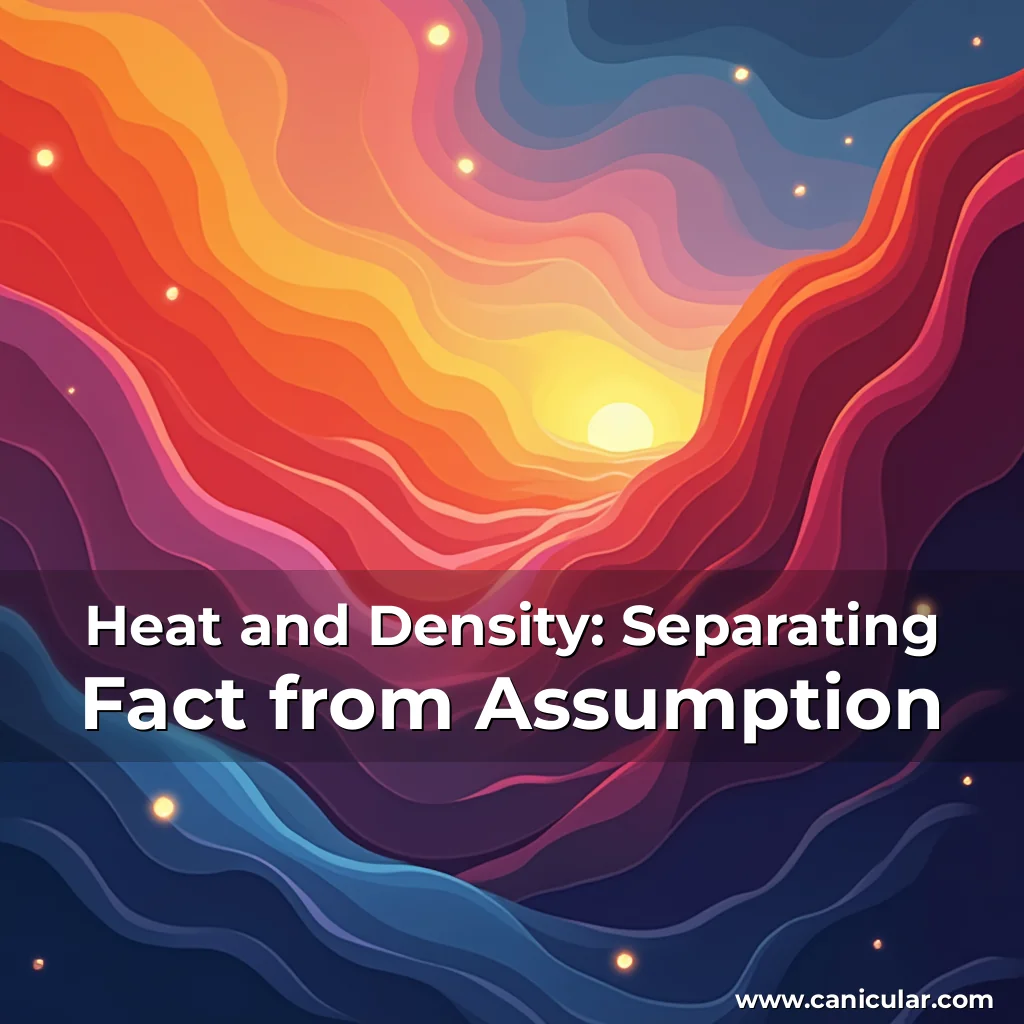 Read more about the article Heat and Density: Separating Fact from Assumption