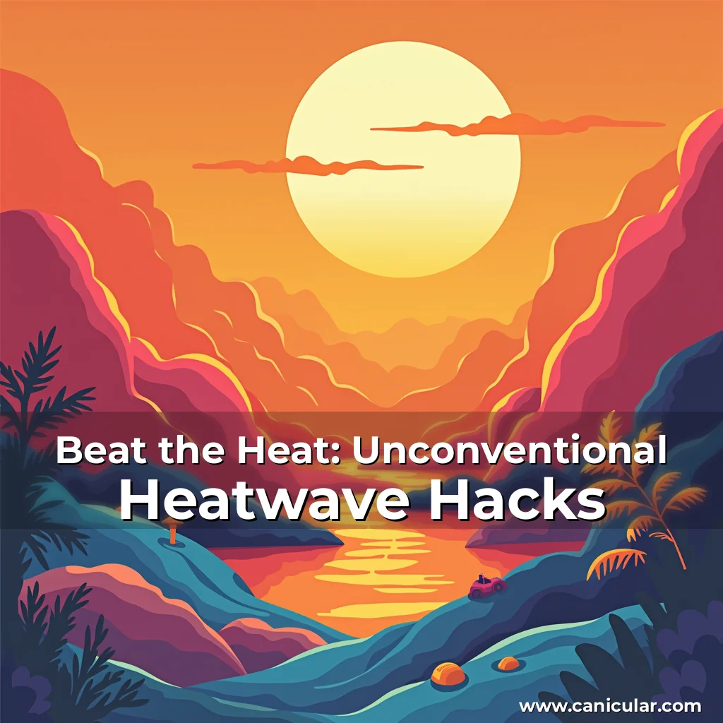 Read more about the article Beat the Heat: Unconventional Heatwave Hacks