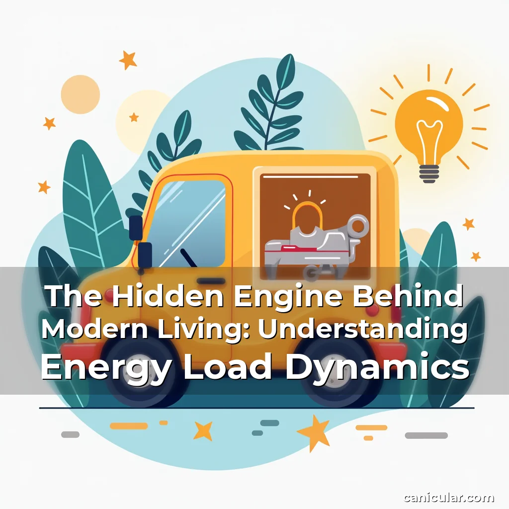 Read more about the article The Hidden Engine Behind Modern Living: Understanding Energy Load Dynamics