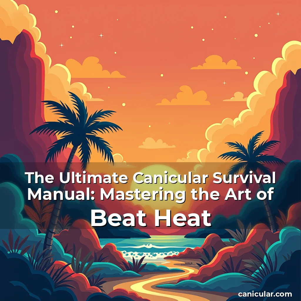 Read more about the article The Ultimate Canicular Survival Manual: Mastering the Art of Beat Heat