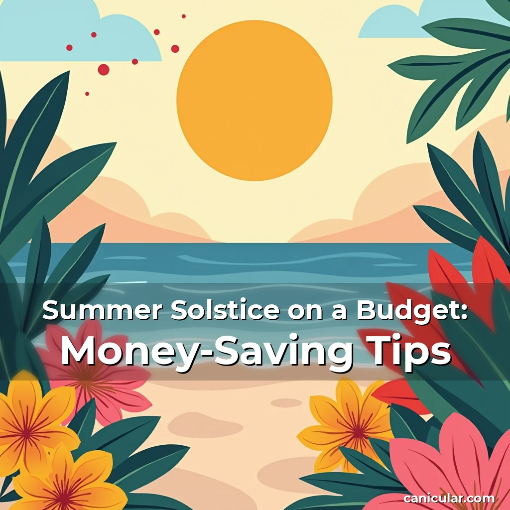 Summer Solstice on a Budget: Money-Saving Tips