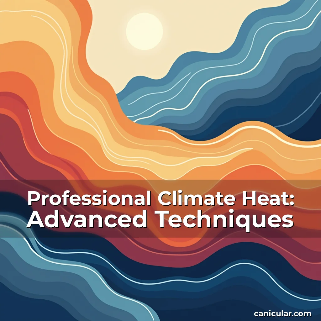Artistic representation for Professional Climate Heat: Advanced Techniques
