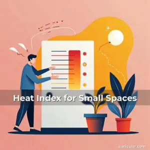 Artistic representation for Heat Index for Small Spaces