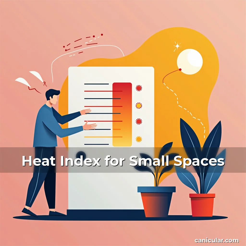 Artistic representation for Heat Index for Small Spaces