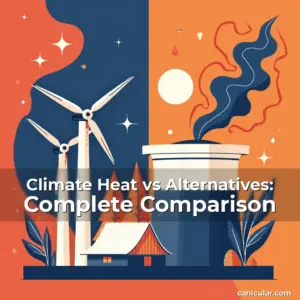 Artistic representation for Climate Heat vs Alternatives: Complete Comparison
