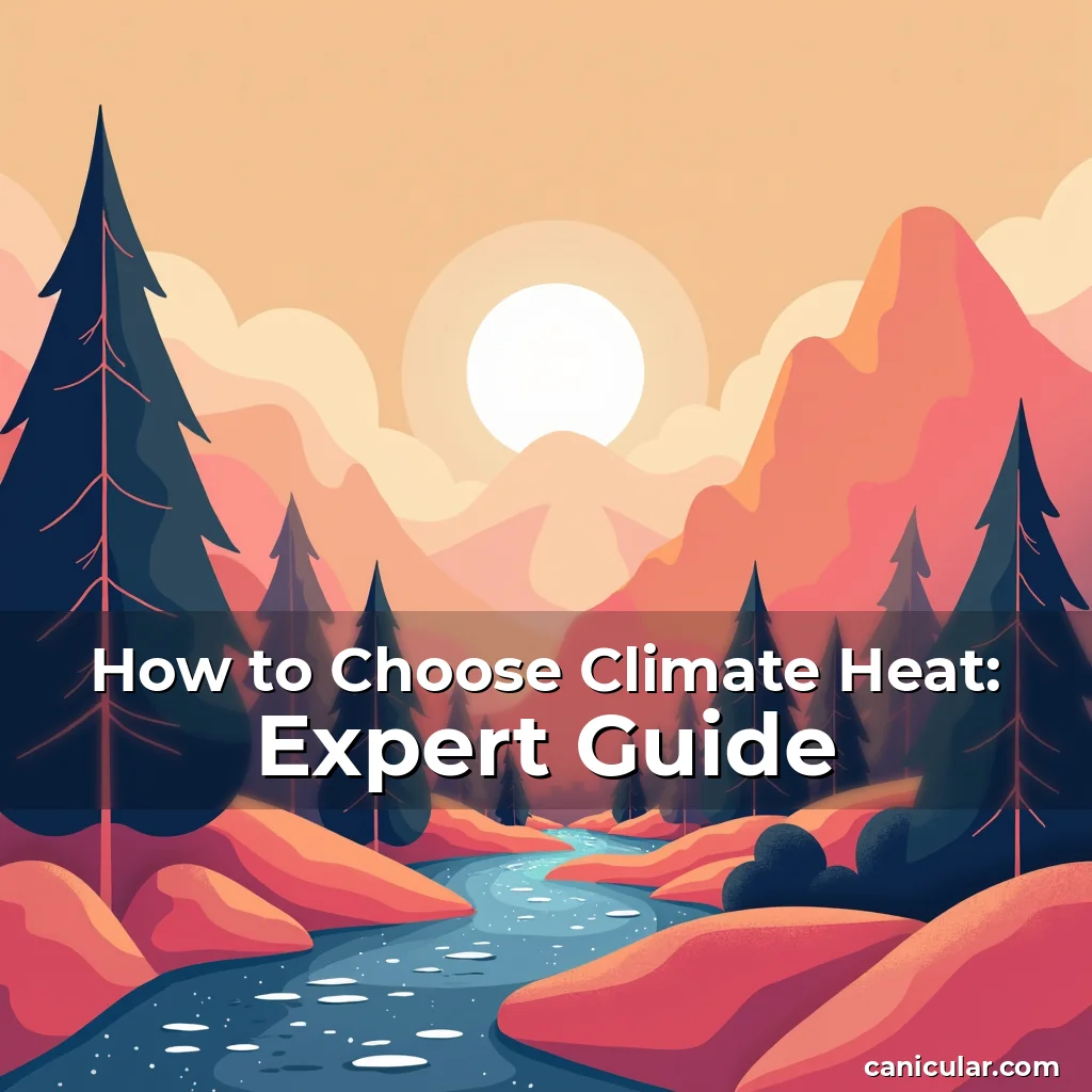 Artistic representation for How to Choose Climate Heat: Expert Guide