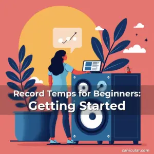 Artistic representation for Record Temps for Beginners: Getting Started