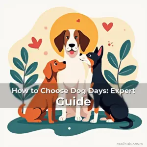Artistic representation for How to Choose Dog Days: Expert Guide