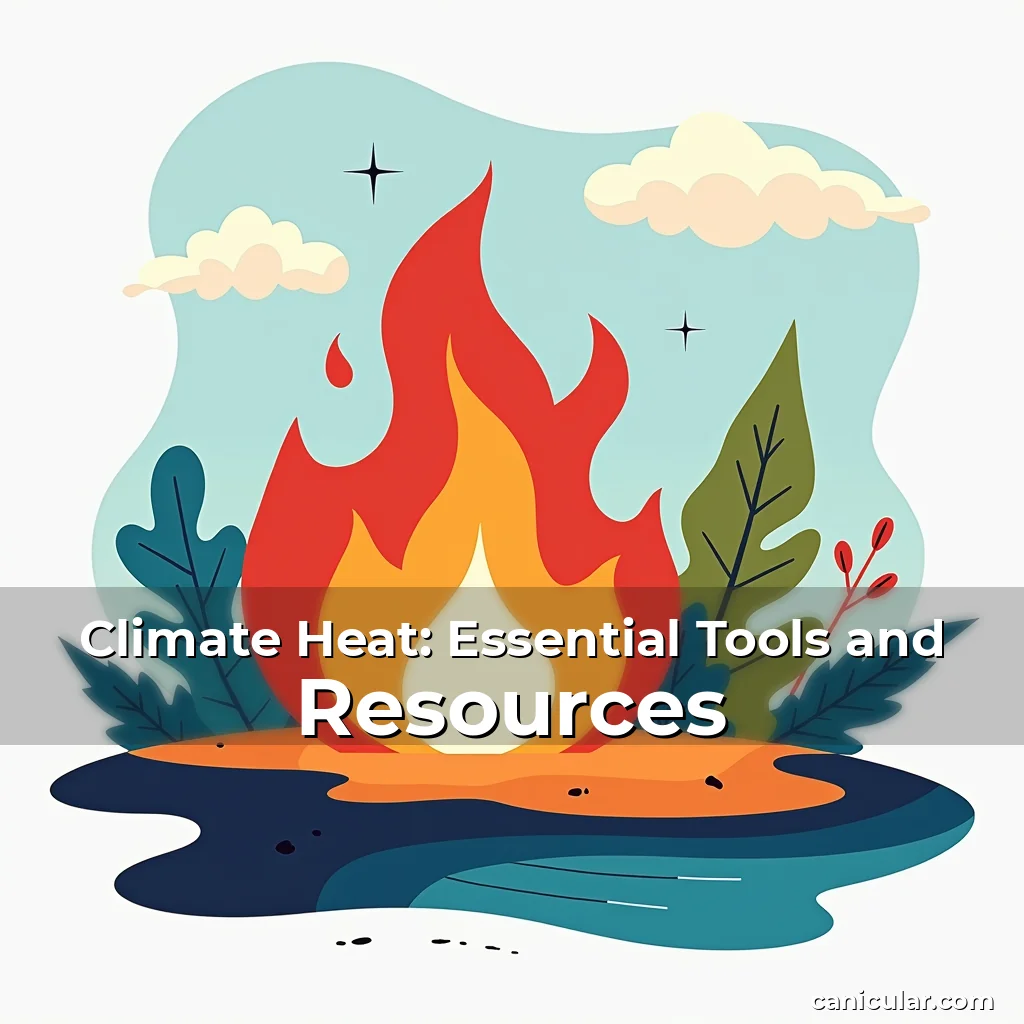 Artistic representation for Climate Heat: Essential Tools and Resources