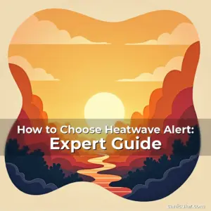 Artistic representation for How to Choose Heatwave Alert: Expert Guide