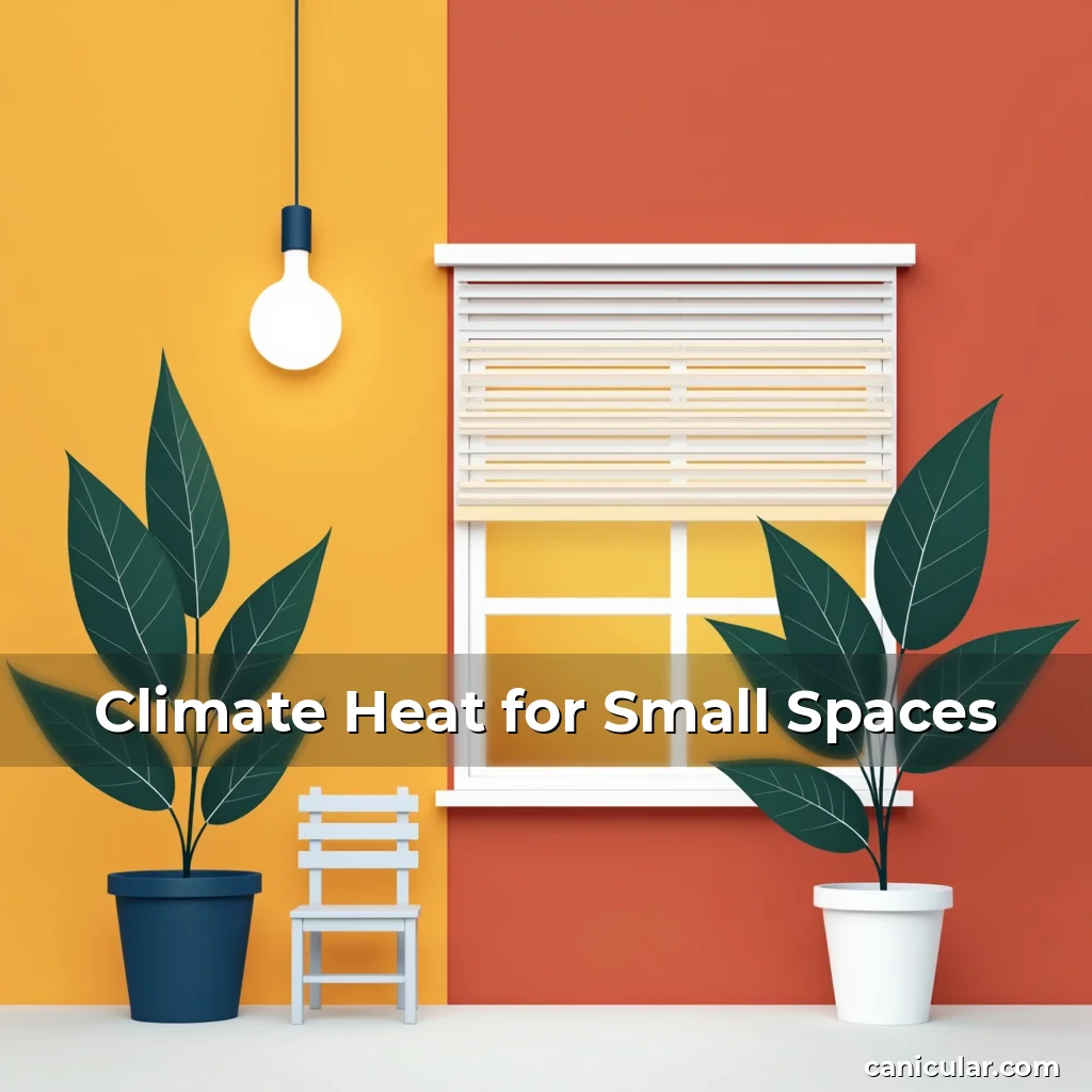Artistic representation for Climate Heat for Small Spaces
