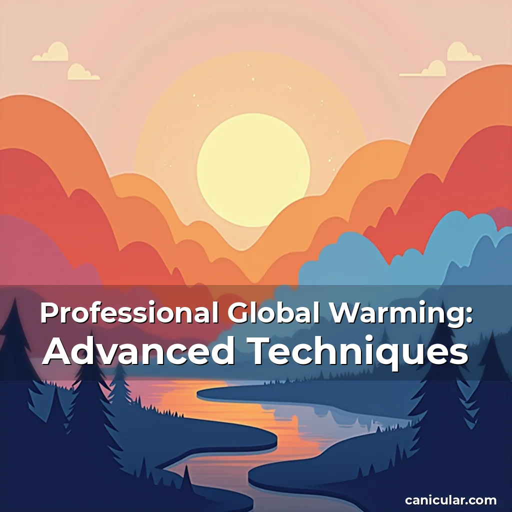 Artistic representation for Professional Global Warming: Advanced Techniques